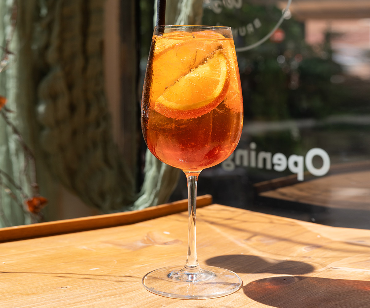 Aperol Spritz - Fluffy's Cafe & Brunch Budapest